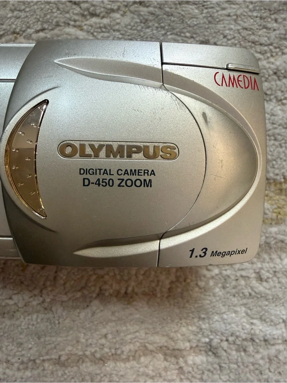 Olympus Camedia D-450 Zoom 1.3MP Vintage Digital Camera Y2K Digicam Untested